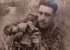 Heinz mit seiner Leica 1952